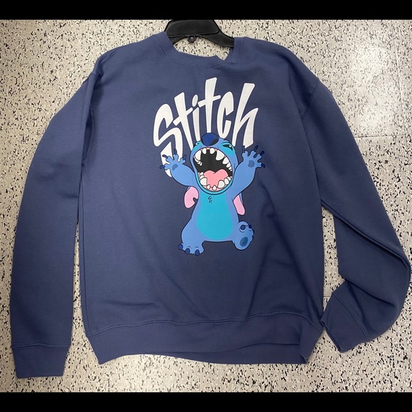 Disney Tops - New Disney fun and crazy stitch yummy sweatshirt!